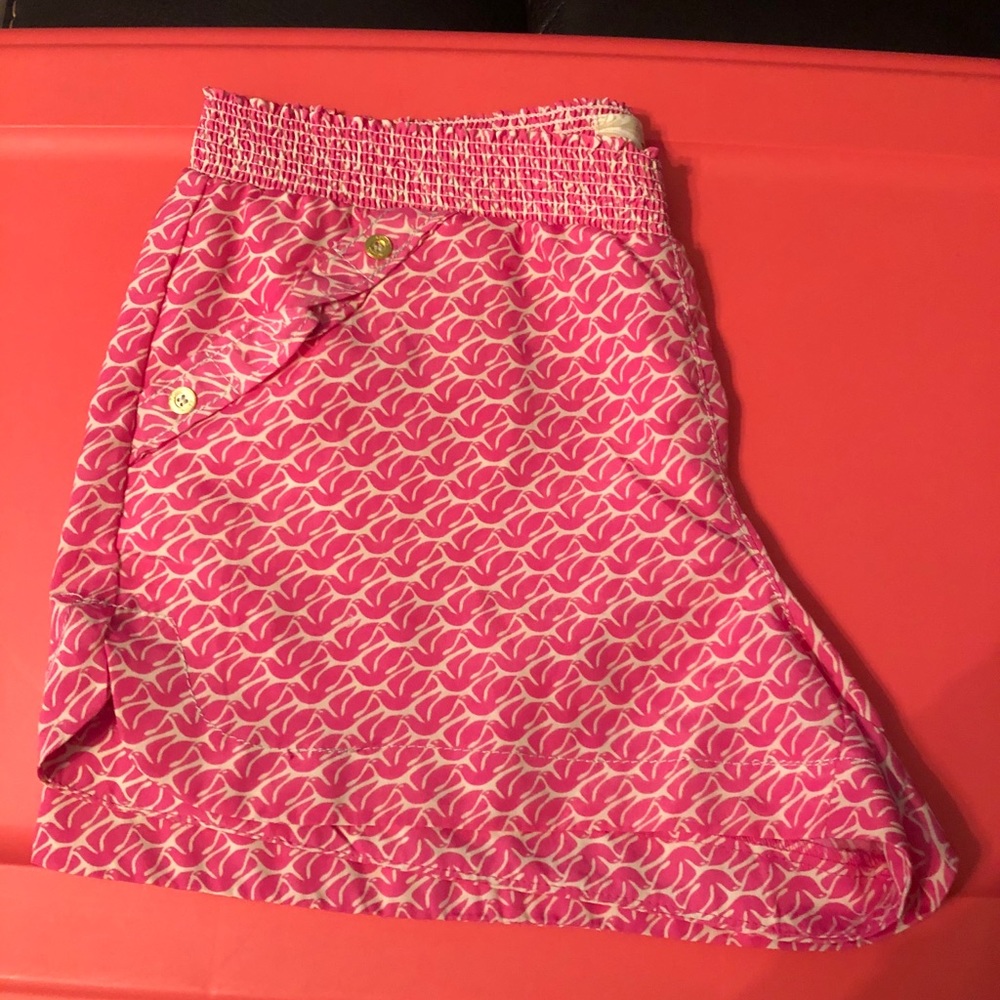 Hot pink shorts